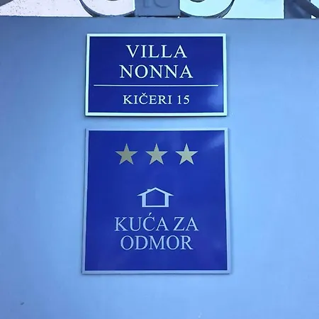 Luxury Stone Nonna With Amazing Sea View Bribir (Primorje-Gorski Kotar)