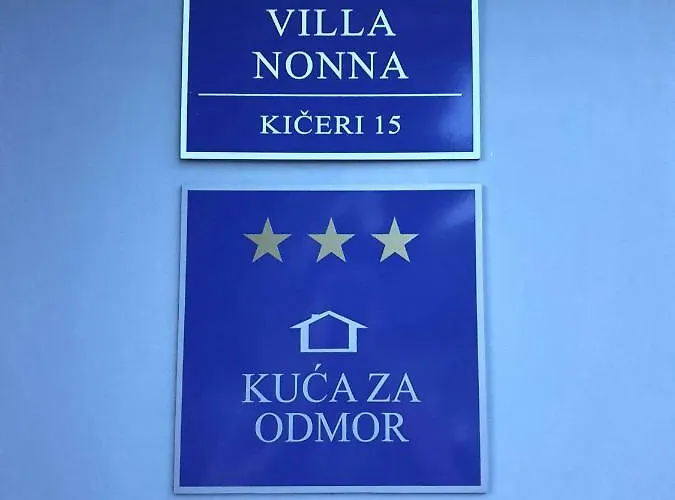 Luxury Stone Nonna With Amazing Sea View Bribir (Primorje-Gorski Kotar)